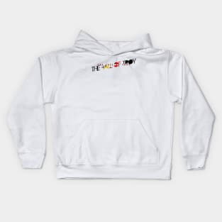 vintage typo The Fall of Troy Kids Hoodie